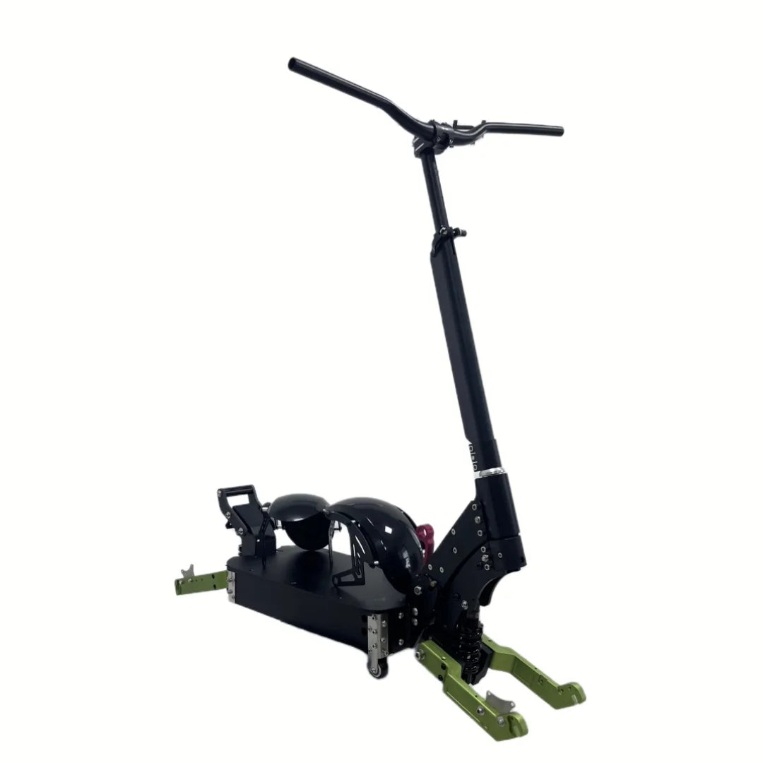 Fashion Open Size 150Mm E-Scooter Frame Body C Shape Spring + Oil Integrated Suspension Electric Scooter Frame for 11Inch Diy