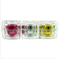 5 10 30 50g Acrylic Bottle Golden Bottle square Round Corner Cream Jar  square Cream Jar