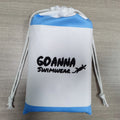 Digital Printing Custom Logo Microfiber Suede Sand Free Quick Dry Beach Towel with Bag