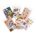 Wholesale Hot Stamping Glossy Finish Floral Pattern Strong Adhesive Washi Stickers for DIY Journal Decoration