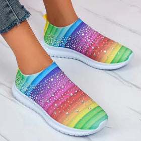 Wholesale Cheaper Flats for Women Leopard Print Sport Sandals Candy Color Boots Casual Shoes Lady Shoes