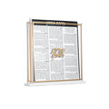 Sefaradic Birkat Hamazon Lucite Holder Eco-Friendly Wholesale Judaica Bencher Set with Birkon Bencher