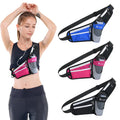 Multipurpose Waterproof Sport Running Waist Bag Fanny Pack with Bottle Holder