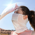 XTJ52 Breathable UV Protection Balaclava Bandana Face Mask Neck Gaiter for Cycling Outdoor Sports Beach & Fishing