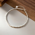 Vintage 925 Sterling Silver Handmade Geometric Beads Bracelets Women Luxury Jewelry