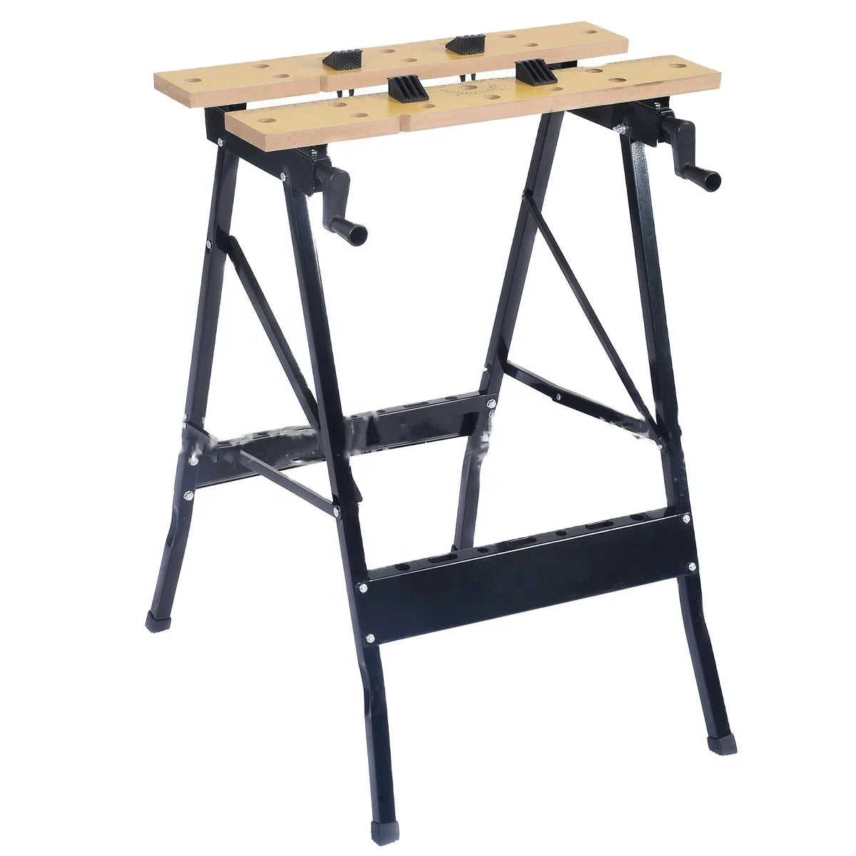 JL-WB01 Portable Folding Workbench Customizable OEM Woodworking Table Saw Horse Stand for Home Woodworking Projects