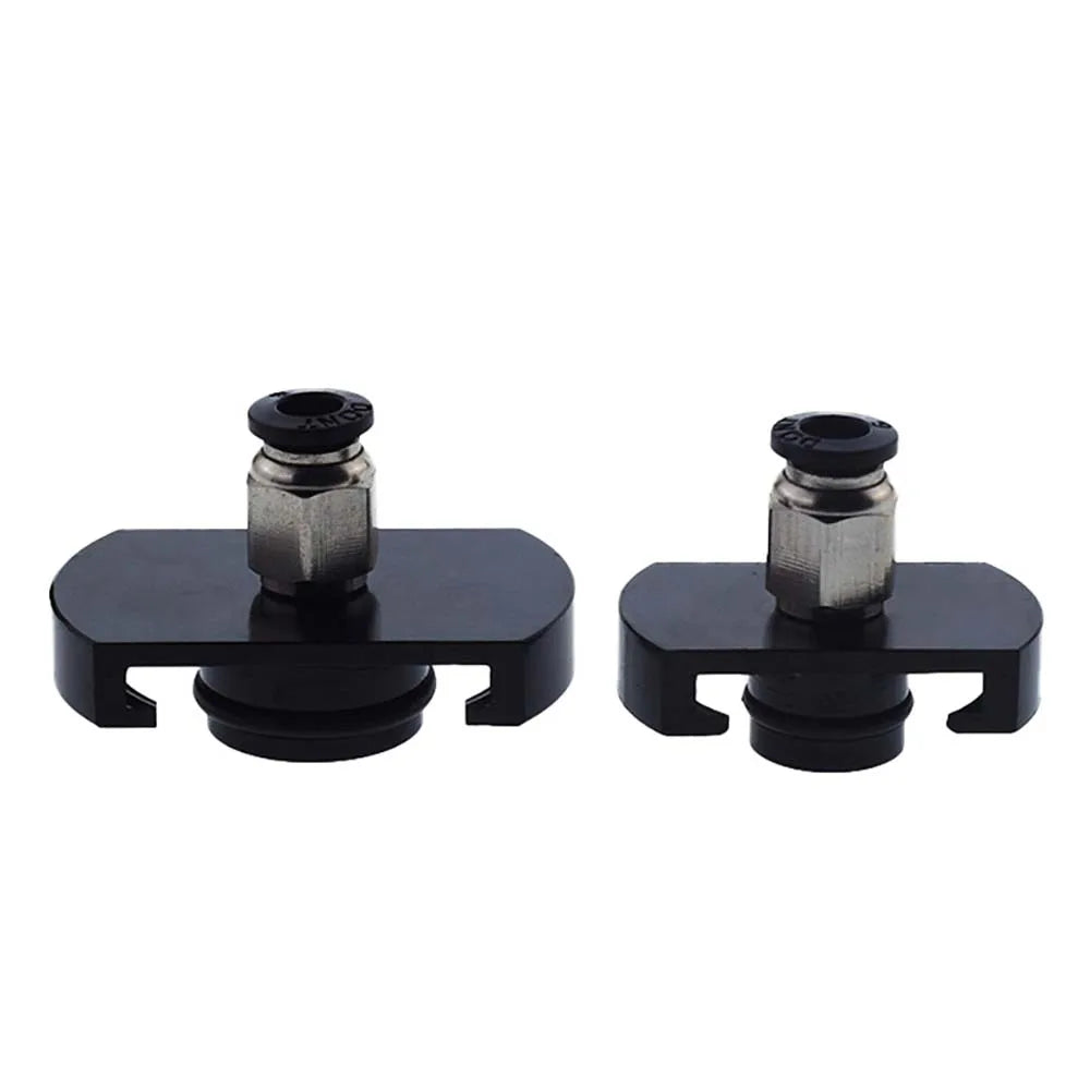 Styles Aluminum Alloy Material Dispensing Parts 5cc/10cc/30cc/55cc Barrel Adapter Fitting with O-Ring