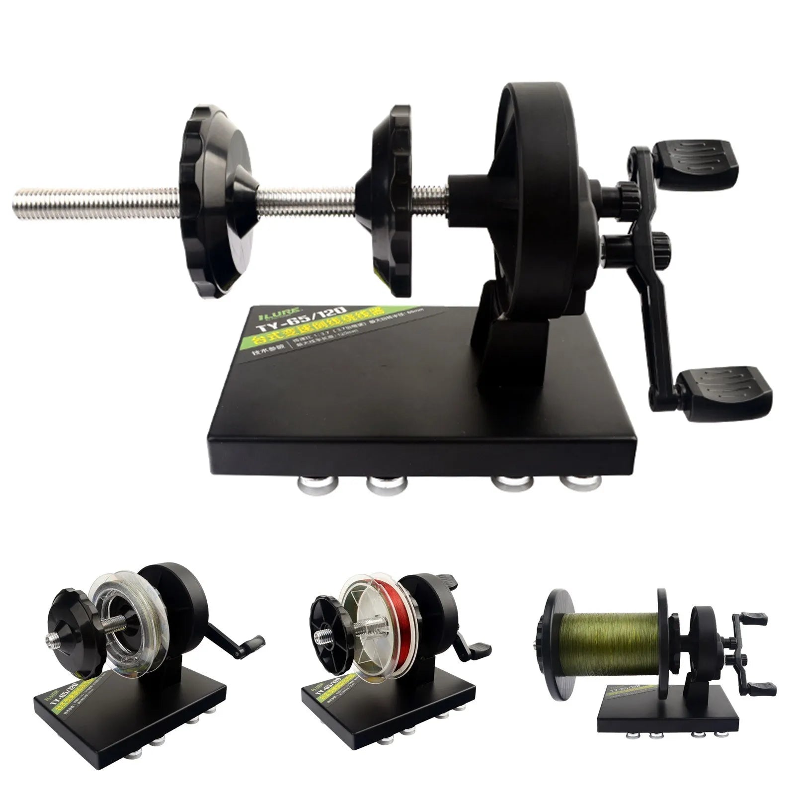 Fishing Line Spooler for Baitcasting Spinning Reel Portable Fishing Line Winder Machine
