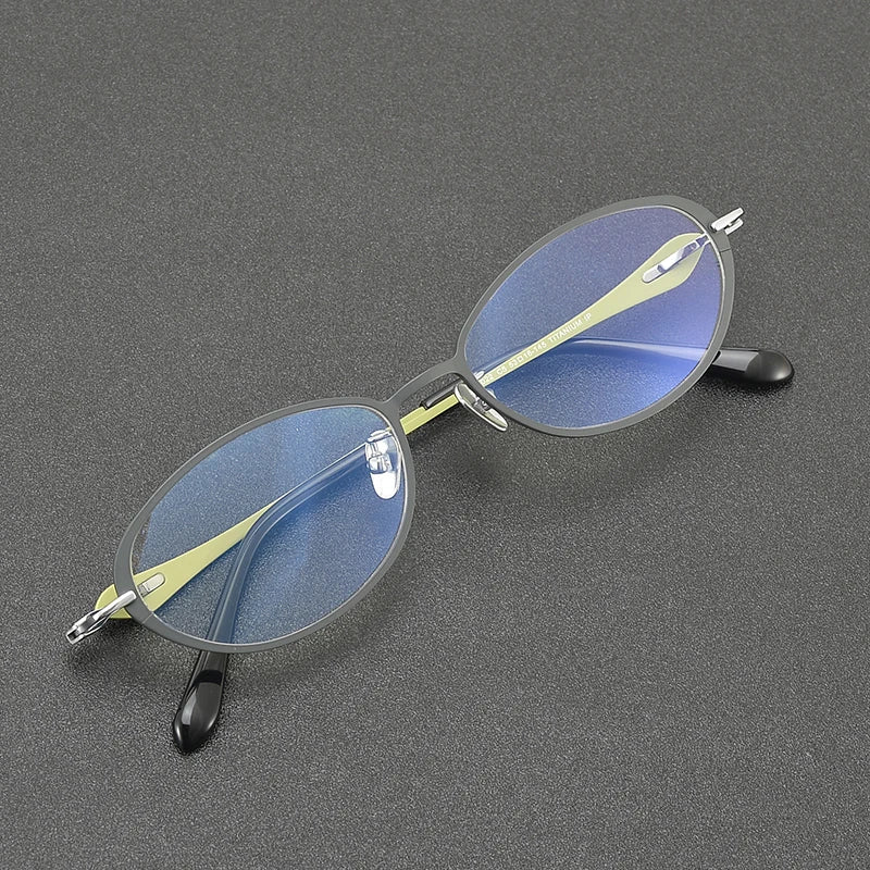 OT-022 New Japan Japanese 100% Handmade Pure Acetate Titanium Optical Luxury Top Quality Eyeglasses Frames