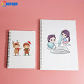 Cheap Spiral Type Sublimation Blanks Notebook Journal A4 A5 A6