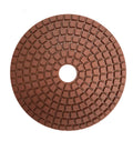 Marble durable type 4 inch T 3MM wet dry flexible diamond polishing pads for granite marble quartz concrete floor from factory