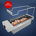 Commercial 360 Degree Electric Rotating Restaurant Barbecue Bbq Skewer Grill Machine Automatic Rotating Charcoal Bbq Grill