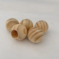 Round Natural Wood Perfume Cap Screw Cap for Aromatherapy Essential Oil Perfume Bottle  Aromatic Wood Cover