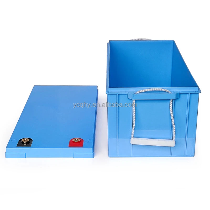 For solar yacht camper caravan 12v 200ah 250ah Lifepo4 Plastic Waterproof  Lithium Battery box