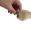 Xinda in Stock Tape in Hair Extension Human 16 Inch Remy Hair White Blonde for Woman