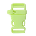 5/8 "glow-in-the-dark Paracord  Buckle Plastic Straight Side Release Practical Buckle Whistle Buckle