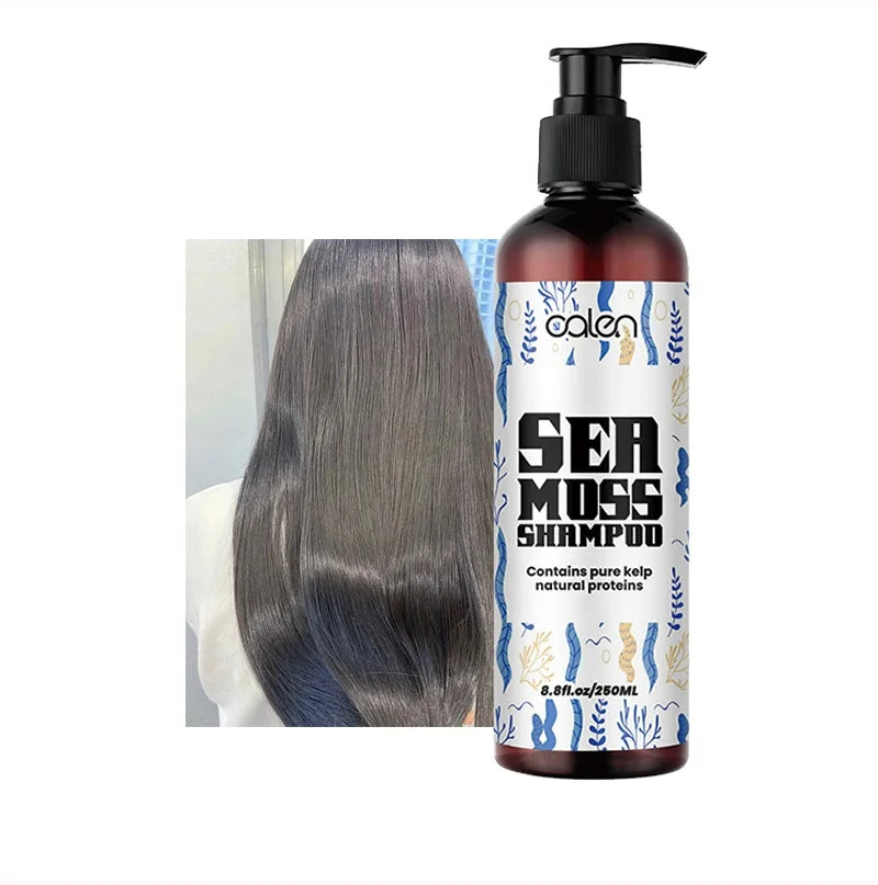 Luxfume OEM ODM Moisturizes Hair Locks in Moisture and Prevents Dryness Frizz Sea Moss Shampoo