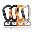 4KN Swivel Carabiner Hook for Dog Leash - Lightweight Durable Dog Carabiner Clip with Aotu Locking Snap Hook