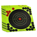 Color Splash Flower Target 8-Inch Adhesive Reactivity Target Stickers Lightweight Shoot Target Durable Reactivity Aim