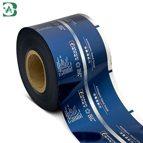 Metallized Soft Translucent Moisture Proof Laminated Roll Film for Household Packaging