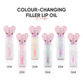 Custom Logo Glossy Moisturizing Magic Plumping Fruit Lip Oil Cruelty-Free Vegan Clear Color Changing Lip Oil with Labeling