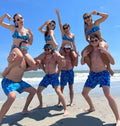 Custom Man Sublimation Printing Quick Dry Breathable Swimshorts Men Beach Shorts Swim Surf Board Shorts Swimsuit Men