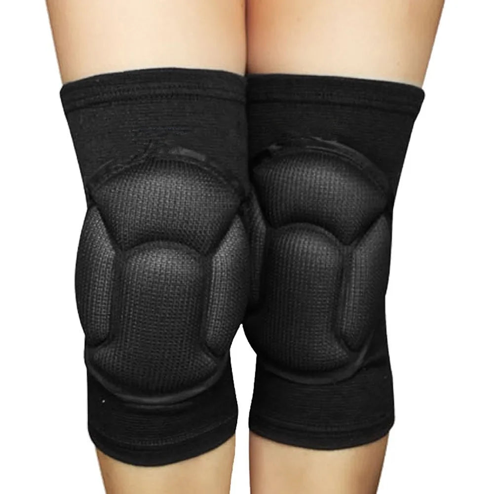 2025 Hot Sale Lightweight Padded Knee Sleeves Breathable Elastic Cuff Foam Knee Pads Slip-Resistant Sponge Excellent Protection