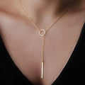 Punk  Necklace Fashion Jewelry Necklace Simple Ring Short Necklace Choker Collar Chain Female Clavicle  Collar