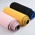 Double-Sided Thick PU Synthetic Fabric Sueded 300 Color Leather for Costume Shoes Baggage Clothes Sofa Decorative Purposes