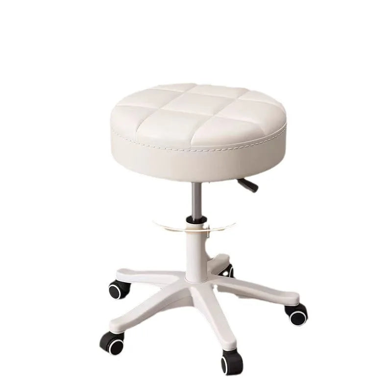 Backrest Bar Chair Lifting Rotating Pulley Beauty Stool Makeup Chair Salon Barber Shop General Use Furniture Featuring Massage