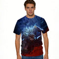 Fitspi 3d Hd Game Character Printed Unisex Casual Short Sleeve T-shirt for Dropshipping