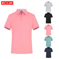 Factory Price Custom Logo Solid Color Plain Blank Polo T Shirt Cotton Men's Polo Shirts
