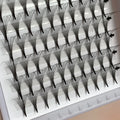 Qingdao Lash Extension Supplies 8d 10d 12d 14d Pointed Stem Volume Individual Eyelash Extension