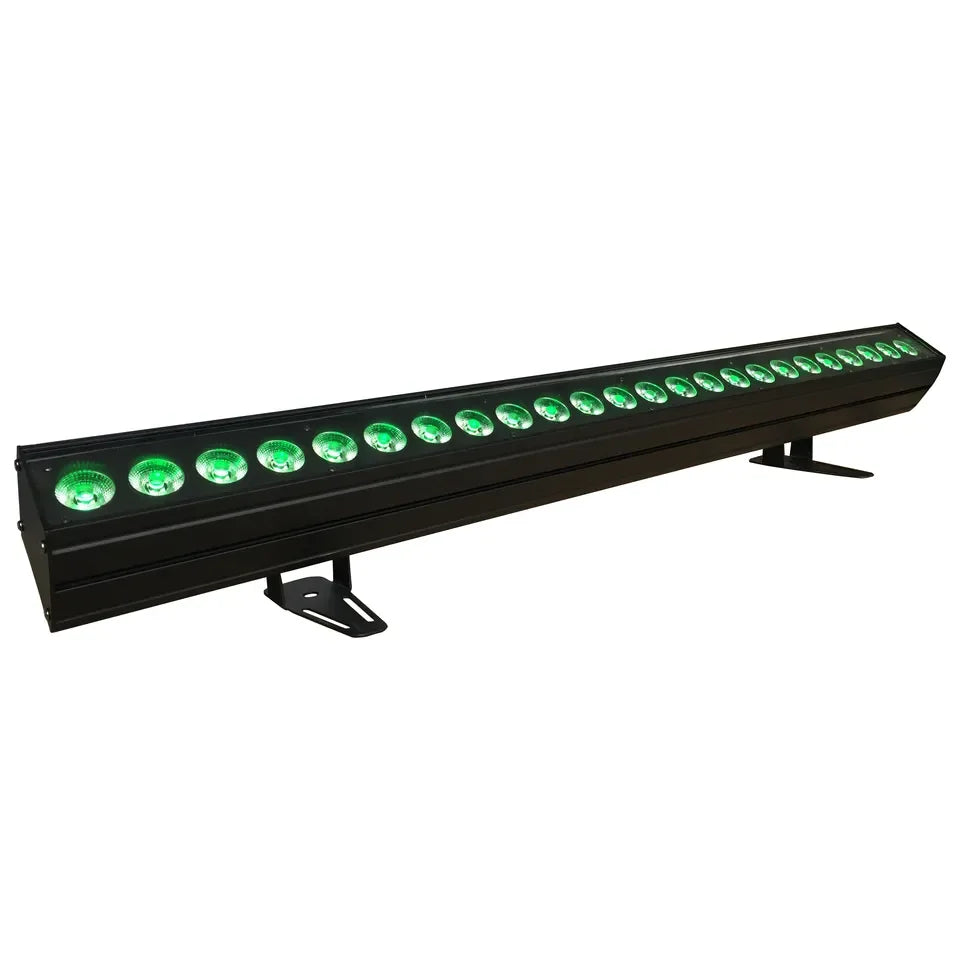 Dmx512 Remote Control 24X15W RGBWA+UV 6-in-1 Led Bar Light Wall Washer for Projects