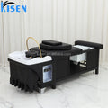 Multifunction Shampoo Bed Sink Foot Bath Massage Chair Spa Hair Washing Basin With Steamer Water Circulation Salon Furniture