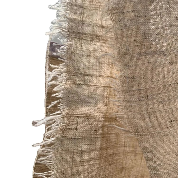 Eco-friendly Natural Linen Rayon Material Wholesale Breathable Diabetic Medium Thick Linen Viscose Blend Fabric