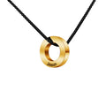 Handmade Personalized Hip Hop Monogrammed Pendant Beads Necklace New Design for Women Men Stainless Steel with Gold Plating