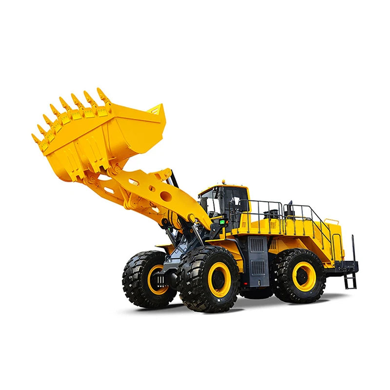 Chinese New Front 14ton Wheel Loader LW1400KN for Construction with Sweeper Bucket High Efficiency Motor Pump & Gearbox