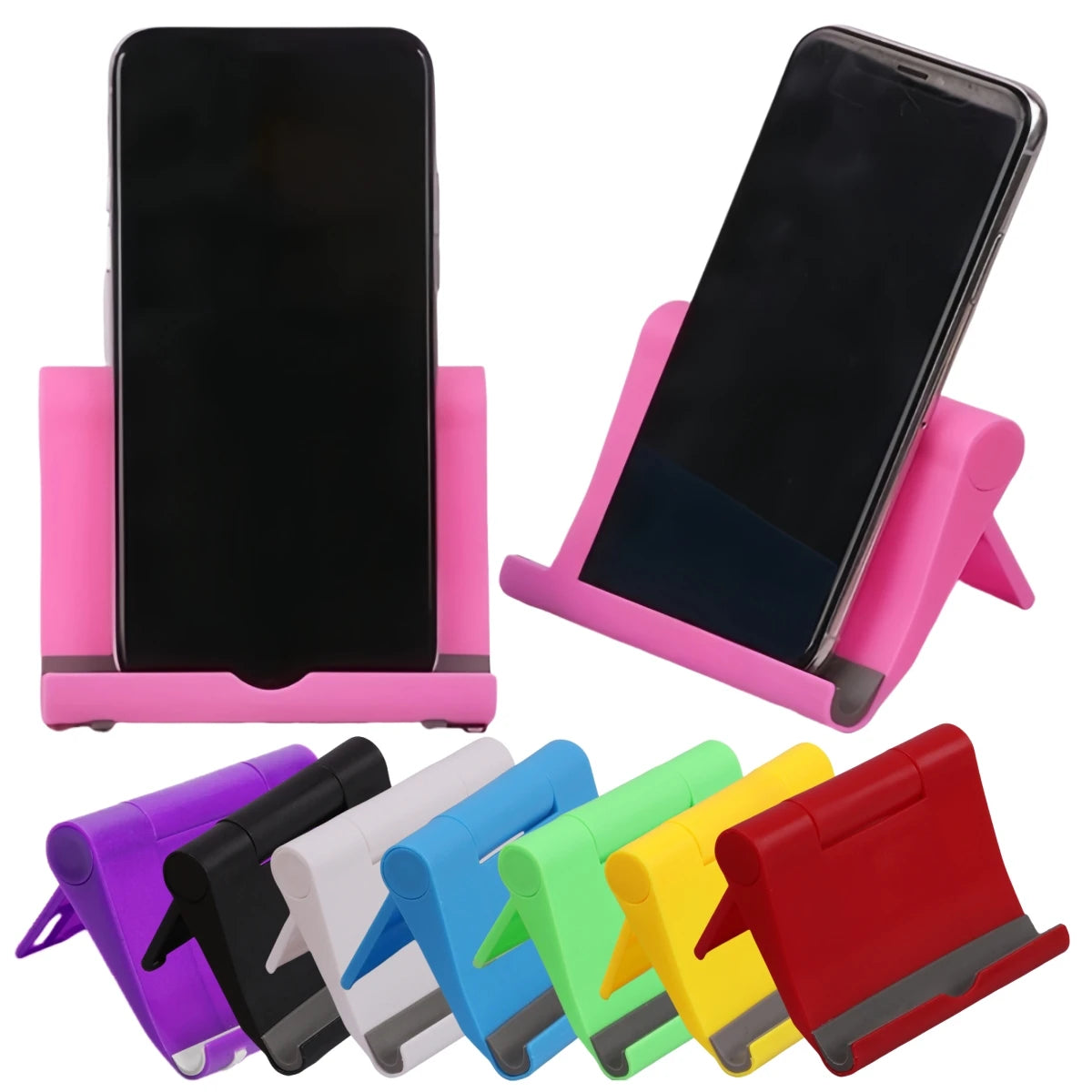 Mini Desktop Lazy Person's Foldable Stand for Mobile Phone Portable Adjustable