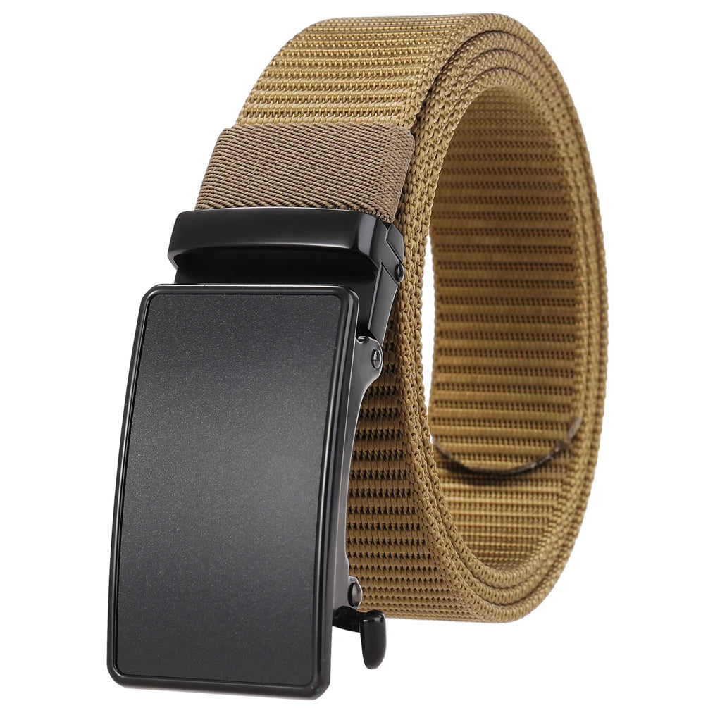 LY55-0027-3 Men's Casual Nylon Belt Factory Wholesale