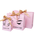 Hot Selling Marble Packaging Bag Different Styles False Lash Bags Vendor Private Label Custom Logo Paper Bags