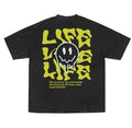 Customized High-quality Cotton Screen Printed Men's T-shirt Loose and Versatile Trend Summer T-shirt