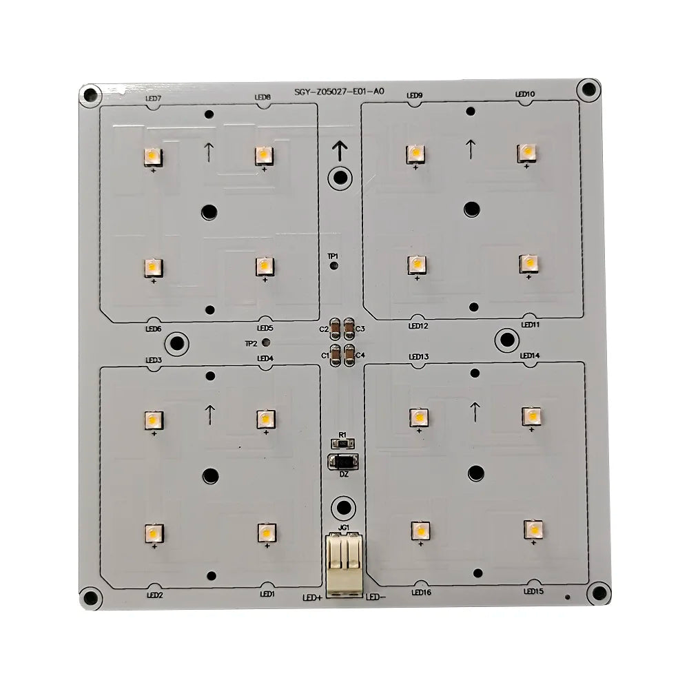 High Power LED Board Yellow 35W PC Amber Led