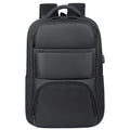 6076  Large Capacity Backpack  Business Casual Student School Bag Travel Bag