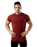 Wholesale Cotton Spandex Dry Fit Running Fitness Workout Sports T-shirt Men's Graphic Shirts