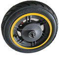 Scooter 10 Inch Front Wheel with Drum Brake for Max G30 Kickscooter Spare Parts 60/70-6.5 Tubeless Tire Wheel Tyre Parts