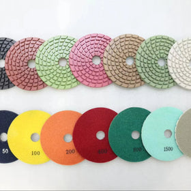 Factory Direct Sale: 4-inch (100mm) Diamond Marble Polishing Pads Suitable for Granite.