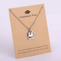 Graduation Gift Senior Class of 2023 2024 2025 2026 College High School Inspirational Graduate Compass Charm Friendship Necklace