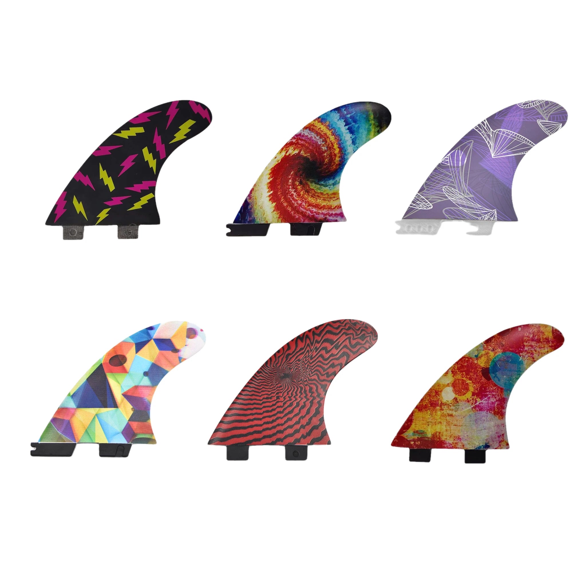 Christmas Custom Logo Surf Fins New Arrival Double and Single Tab Water Playing Surfboard Fin