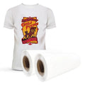 60cm Roll Transparency Printing PET Vinyl Factory Price DTF Heat Transfer Film for T-shirt